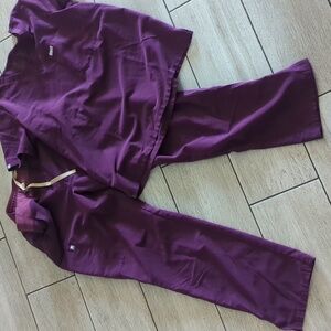 Figs Women's Scrub Set in Purple